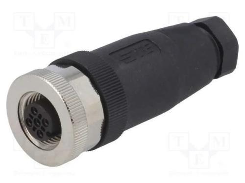 Ficha, M12, Pin: 4, F&ecirc;mea, C&oacute;digo A-Devicenet / Canopen, com Cabo