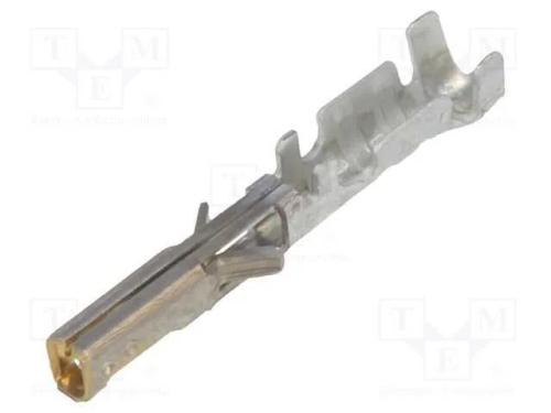 Contacto, F&ecirc;mea, Dourado, 0,05&divide;0,128mm2, 30awg&divide;26awg, Cerrar, 5a