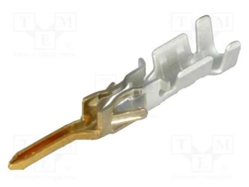 Contacto, Macho, Dourado, 0,25&divide;0,5mm2, 24awg&divide;20awg, Micro-Fit 3.0