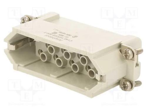 Conector: HDC, inserto de contatos, macho, C146,h.