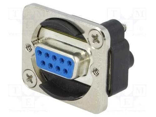 Passo: conector D-Sub, D-Sub 9pin feminino,em amb.