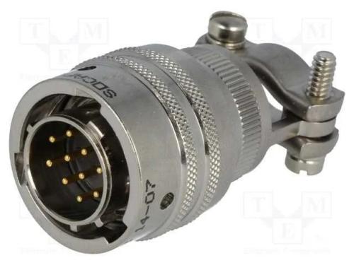 Conector: redondos, com cabo, PT/451, ficha, mach.