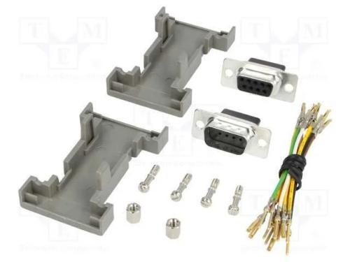 Passo: adaptador, D-Sub 9pin masculino,D-Sub 9pin.