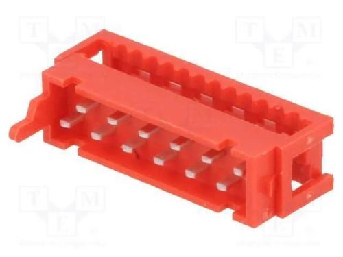 Fio-Placa, Ficha, Macho, Pin: 12, Idc, para Fita, 30v, 1a, -40&divide;105c