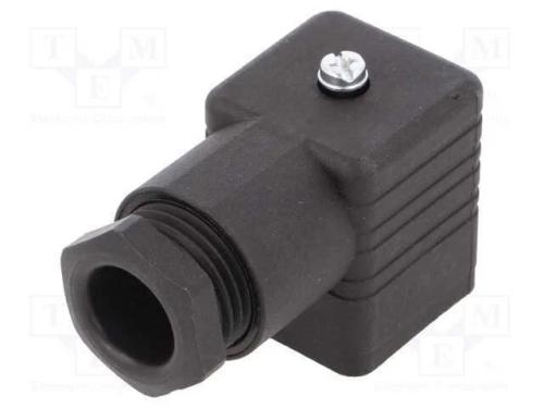 Conector: de V&aacute;lvulas, Ficha, Formato A, 18mm, F&ecirc;mea, Pin: 4, 1,5mm2