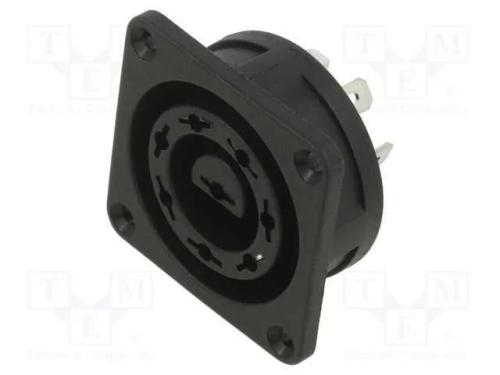 Conector: redondos, tomada, f&ecirc;mea, PIN: 8, solda,.