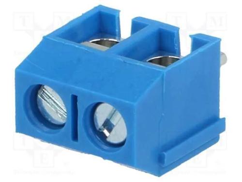 Pcb Bloco Terminal, Angulares 90, 5mm, Faixas: 2, para Pcb, 16a