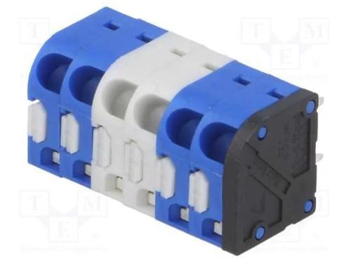 PCB bloco terminal, angulares 45, 3,5mm, faixas: .