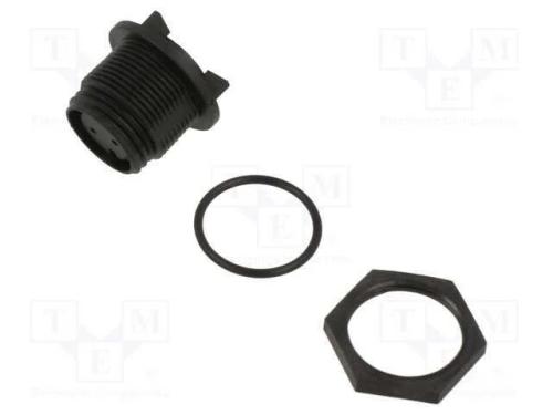 Conector: redondos, tomada, f&ecirc;mea, PIN: 2, sem co.
