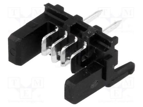 Tomada, Fio-Placa, Macho, Pin: 4, 1,27mm, Tht, Picoflex, 1,2a, 250v
