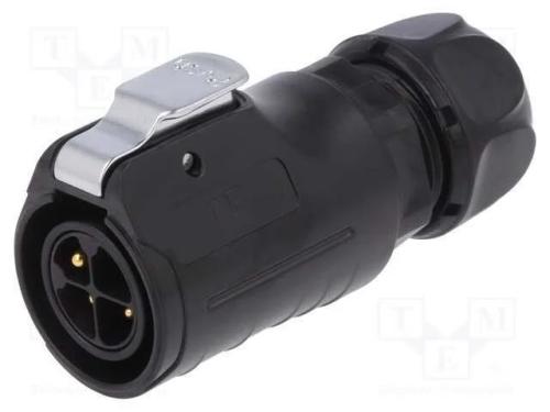 Conector: Redondos, Ficha, Tamanho 20, 02, Macho,.