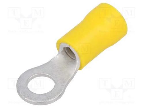 Terminal: de Olhal, M5, : 5,3mm, 4&divide;6mm2, Cerrar, com Cabo, Isolada