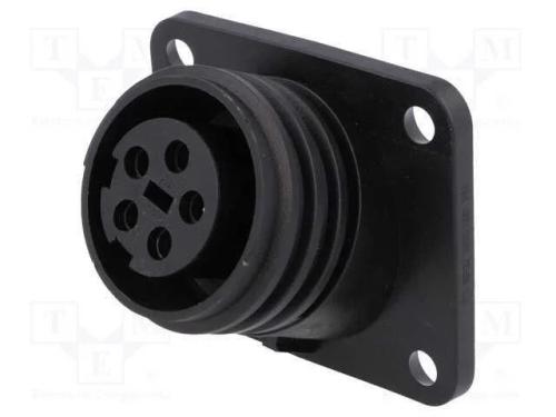 Conector: redondos, tomada, f&ecirc;mea, PIN: 5, rosca .