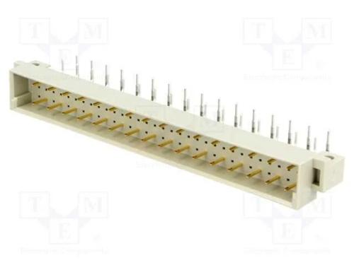 Conector DIN 41612 tomada macho PIN 32 angu.
