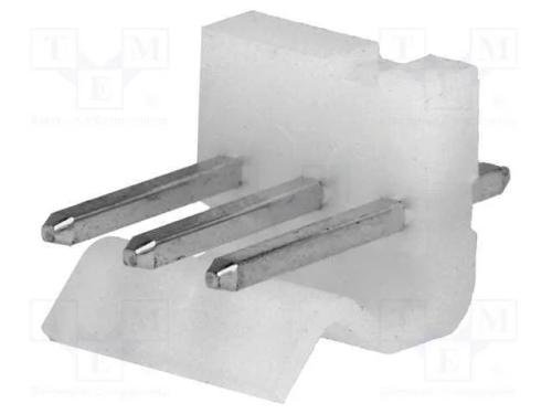 Tomada, Fio-Placa, Macho, Kk 396,Spox, 3,96mm, Pin: 3, Tht