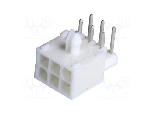 Tomada, Fio-Placa, Macho, Mini Universal Mate-N-Lok, 4,14mm, 600v