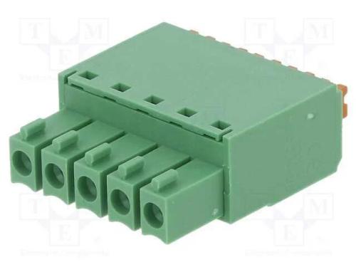 Bloco terminal separ&aacute;vel, 3,5mm, faixas: 5, simpl.