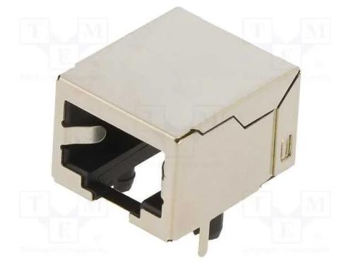 Tomada, Rj45, Pin: 8, Blindadas, Sistema: 8p8c, Tht, Angulares 90