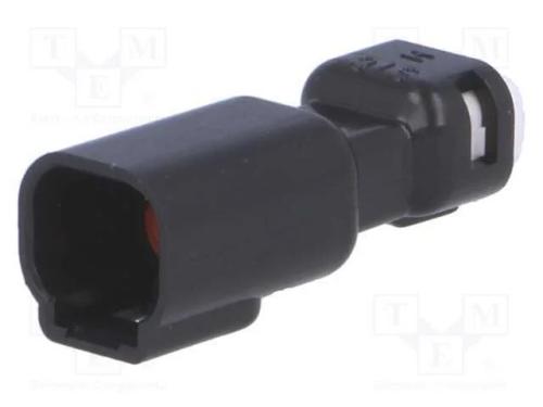 Conector: Fio-Fio, 565,E-Seal, Macho, Ficha, com Cabo, Pin: 2, Preta