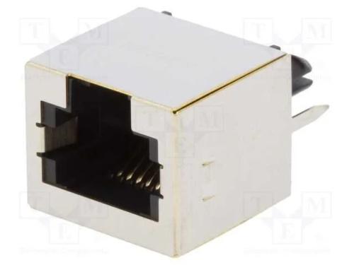 Tomada, Rj12, Pin: 6, Blindadas, Sistema: 6p6c, Tht, Simples