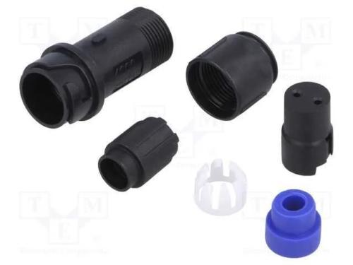 Conector: redondos, ficha, f&ecirc;mea, PIN: 2, sem con.