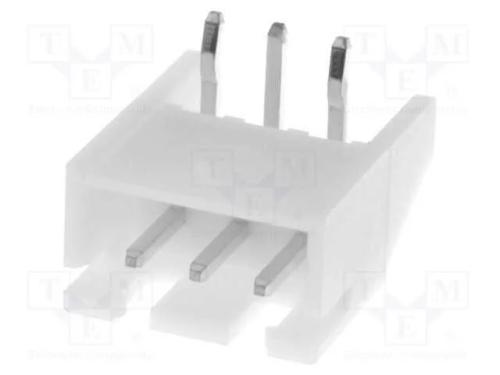 Fio-placa, tomada, macho, XH, 2,5mm, PIN: 3, THT,.