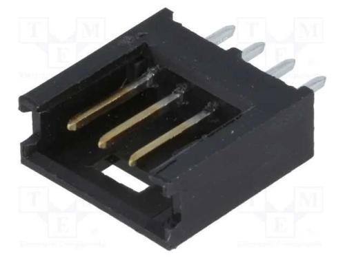 Tomada, Fio-Placa, Macho, Ampmodu Mod Ii, 2,54mm,.