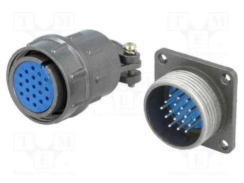 Conector: redondos, tomada,ficha, DS1110-07, mach.