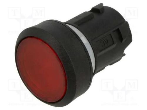 Interruptor: de Press&atilde;o, 22mm, Pos.Est&aacute;v: 1, Vermelho, Plano, Pos: 2