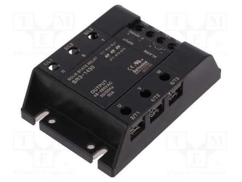 Rel&eacute;: semicondutores, 30A, Ucom: 48&divide;480VAC, 3-f&aacute;s.