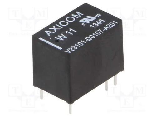 Rel&eacute;: Eletromagn&eacute;tico, Spdt, Ubobina : 24vdc, Max.125vac, Tht
