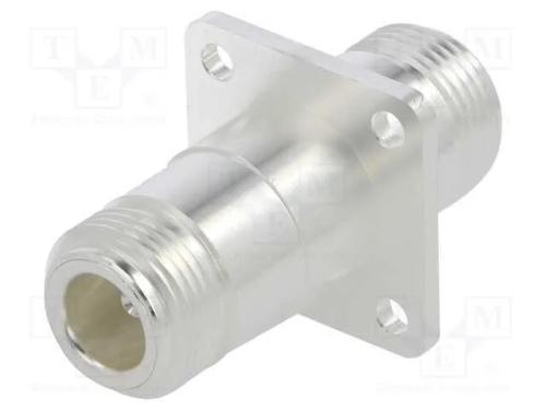 Conector, N Tomada X2, 50o, Colarinho (4 Aberturas),Para Painel