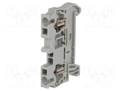 Conector: de carril, 0,08&divide;2,5mm2, faixas: 1, bra&ccedil;.