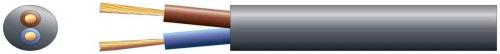 Pvc de Rede Redonda de 2 N&uacute;cleos, 2 X 32/0,2 Mm, 10a, 6,4 Mm&oslash;, Preto, 100 M