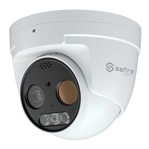 C&aacute;mara T&eacute;rmica Dual Turret Ip Safire Smart - Sens.