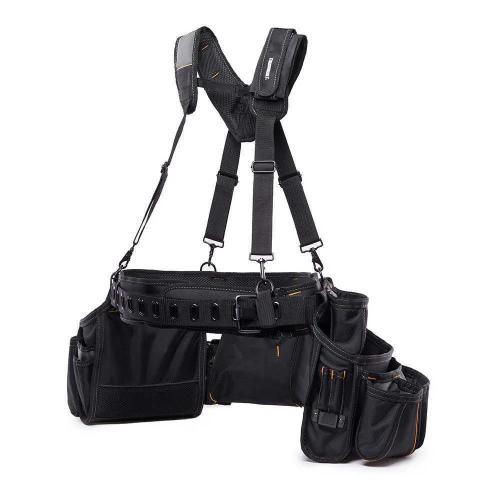 Conjunto Cinto com Al&ccedil;as Pro Carpinteiro de Confragem Tb-301-6 Tough Built