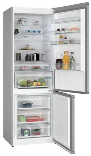 Iq300 Kg49nxidf 440l No Frost Combination Refrigerator (Stainless Steel) - Siemens