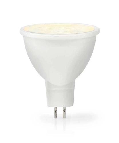 L&acirc;mpada Nedis Gu5.3 | Spot | 5.8w | 450lm | 2700k | Dimmable | Extra Branco