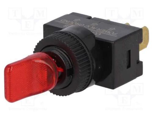 Interruptor: de Alavanca, Pos: 2, Spst, On-Off, 20a/12vdc, 50mo