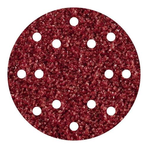 Conjunto de 5 Adesivos de Lixa, Corind&atilde;o, para Exc., Granula&ccedil;&atilde;o 40 &Oslash;150mm 1840000 Wolfcraft