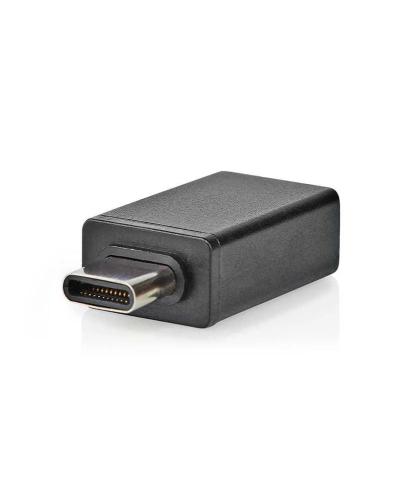 Adaptador Usb-C | Usb 3.2 Gen 1 | Usb-C Macho | Usb-A F&ecirc;mea | 5 Gbps | Otg | Redondo | Niquelado