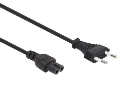Cabo de Alimenta&ccedil;&atilde;o Preto Cee 7/16 "Europlug"+ C7.