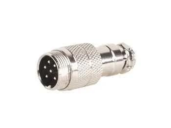 Conector macho multipinos - 6 pinos