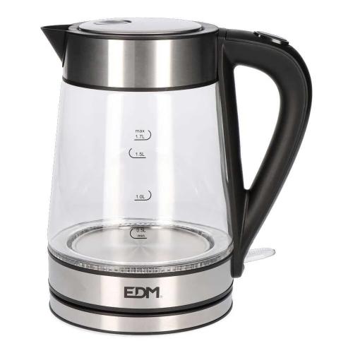 Jarro El&eacute;trico de Vidro 1,7 Litros 1850 - 2200w Edm