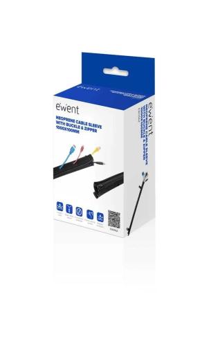 Manga Neoprene Ewent EW1562 p/ Organizar Cabos co.