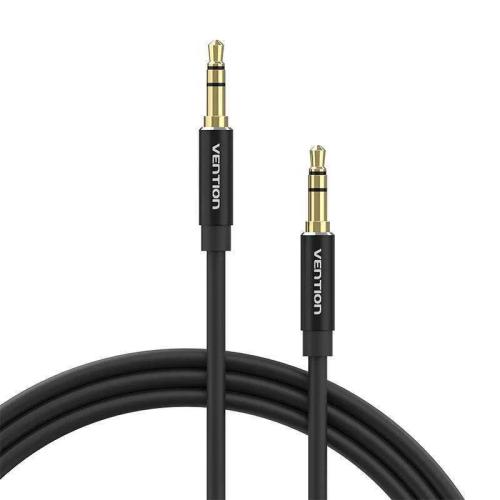 Cabo &Aacute;udio Mini Jack 3,5mm Vention BAXBI 3m Preto