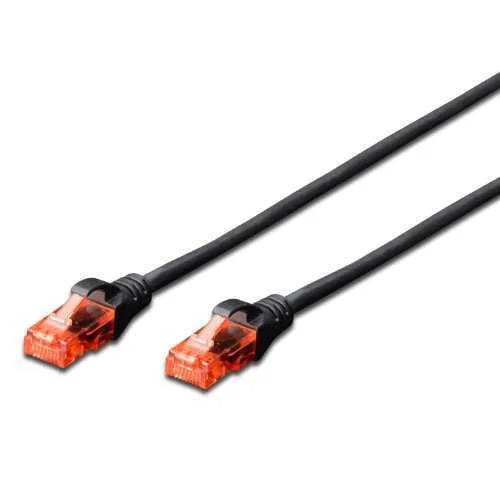 Cabo de Rede Ewent Im1014 Patch Cable Cat 6 Utp 2m Preto