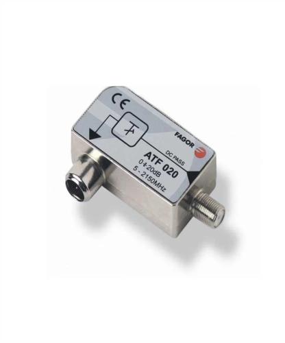 Atenuador Blindado,Ajust&aacute;vel de 0 a 20 Db, Dc Pass - Atf020