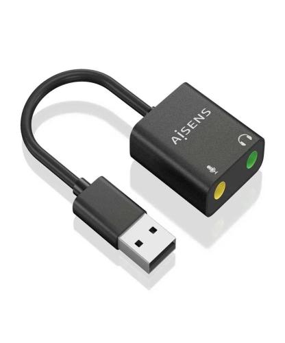 Tarjeta de Sonido Aisens A106-0769/ Usb Macho - 2.