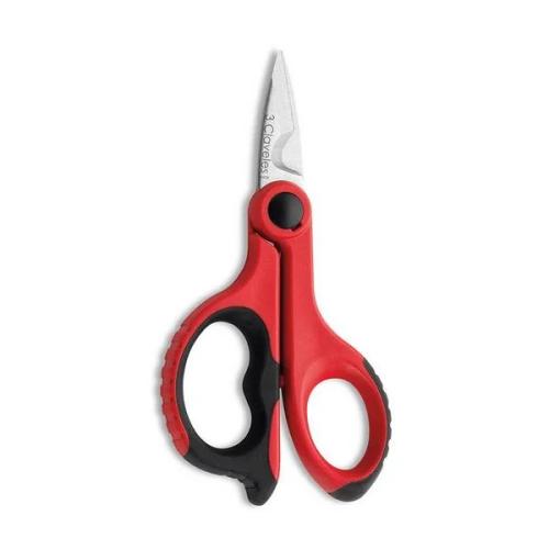 Tesoura de Eletricista 6" Inje&ccedil;&atilde;o Dupla 3 Claveles